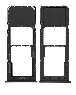 Suport Sim Samsung Galaxy A02, A022 Negru foto