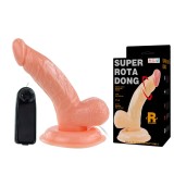 Vibrator cu cap rotabil si cu ventuza 15 cm
