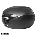 Cutie portbagaj (topcase) Shad model SH39 culoare: negru (volum: 39 litri) &ndash; include placa de montaj