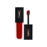 YSL Ruj lichid Tatouage Couture Velvet Cream cu efect mat Tester 212 Rouge Rebel