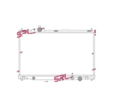 Radiator racire Lexus GS, 04.2005-11.2011, GS430, motor 4.3 V8, 208 kw, benzina, cutie automata, cu/fara AC, 708x400x36 mm, SRLine, aluminiu brazat/p foto