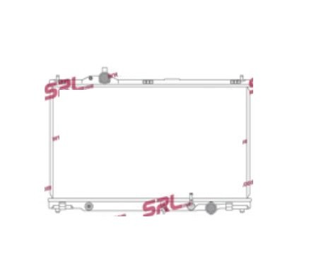 Radiator racire Lexus GS, 04.2005-11.2011, GS430, motor 4.3 V8, 208 kw, benzina, cutie automata, cu/fara AC, 708x400x36 mm, SRLine, aluminiu brazat/p
