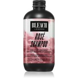 Bleach London Ros&eacute; Road Ros&eacute; șampon nuanțator pentru par blond 250 ml