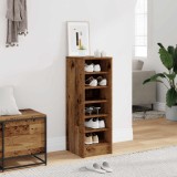vidaXL Dulap Pantofi Lemn Vechi 32x35x92 cm Lemn prelucrat