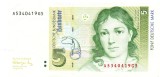 Germania West Germany 5 Mark 1991 P-37 Seria 5340419G5