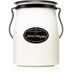 Milkhouse Candle Co. Creamery Jasmine &amp; Honeysuckle lum&acirc;nare parfumată Butter Jar 624 g