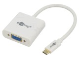 Adaptor Goobay USB 3.1 la D-Sub 15 pini, USB-C 200mm Alb - Cod 66260