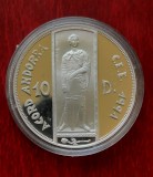 Moneda de argint 925 - 10 Diners &quot;Joan Marti&quot;, Andorra 1993 - A 3448, Europa