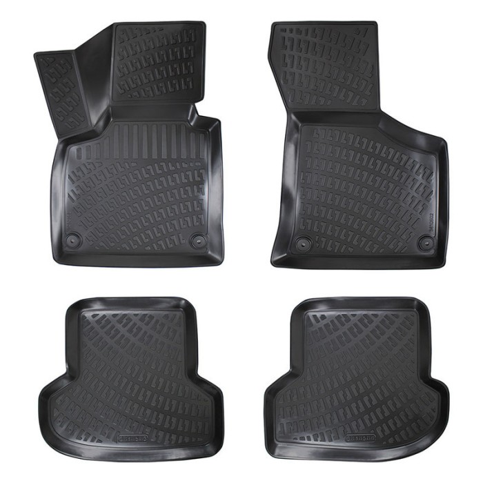 Set Covorase Auto Cauciuc Pentru Audi A3 (Typ 8P) II (2003-2013)