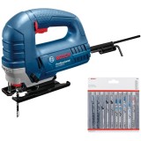 Bosch GST 8000 E + 2607011171 - Fierastrau pendular 710 W + Set panze fierastrau pendular 10 bucati