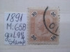 1891- Austria-Mi=65B-2 val.-stamp.-Mi=83$, Nestampilat