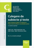 Culegere de subiecte și teste pentru admiterea la INM și &icirc;n magistratură - Paperback brosat - Hamangiu