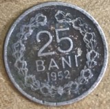 MNDRO0001 Monedă 25 Bani 1952 - Republica Populară Rom&acirc;nă (RPR) - Colecție