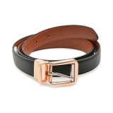 Curea ALDO neagra, YERRAN 970, din piele ecologica