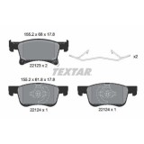 Placute frana Opel Adam (M13) 10.12-02.19, Corsa E (X15) 09.14-, Corsa E Box / Liftback (X15) 09.14-, Fata, TEXTAR