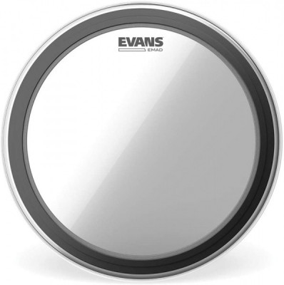 Evans Fata toba bass 20&amp;quot;, bataie BD20EMAD Clear foto