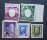 Set timbre Germania Generalgouvernement Lublin Radom Hitler Slovacia Hlinka Cehoslovacia Masaryk - A228