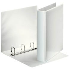 Caiet Mecanic A4 Leitz Panorama, 4 Inele, Cotor 77 mm, Alb, Caiete Mecanice, Caiet Mecanic Prezentari, Biblioraft Mecanic, Biblioraft Organizare, Bibl foto