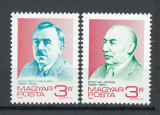 Ungaria 1989 Mi 4008 + 4013 - Personalitati, Nestampilat