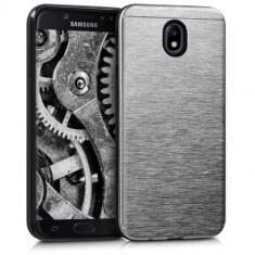 Husa pentru Samsung Galaxy J7 (2017), Aluminiu, Silver, 43024.35