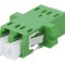 Conector fibră optică soclu cuplă duplex monomod SM LCA