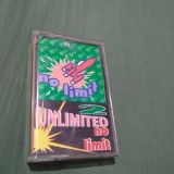 CASETA AUDIO 2 UNLIMITED-NO LIMITS RARA !!!! ORIGINALA