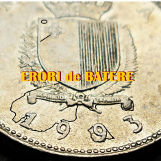 Moneda 25 CENTI - MALTA, anul 1993 *cod 2185 EROARE BATERE - SURPLUS!