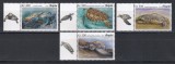 Angola 2018 - Țestoase, Serie cu Tapsuri pe St&acirc;nga, MNH