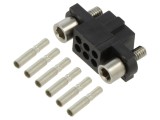 Conector cablu-cablu/PCB 6 pini Datamate J-Tek - 3A