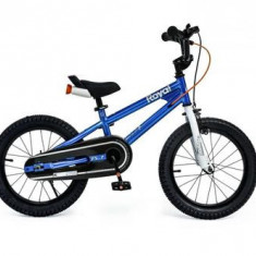 Bicicleta copii Royal Baby Freestyle 7.0 NF, roti 12inch, cadru otel (Albastru)