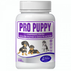 Supliment nutritiv pentru caini Pasteur Pro-Puppy, 100 tablete