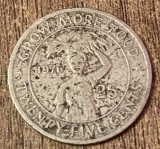 C50 - Moneda foarte veche - Liberia - 25 centi - 1976
