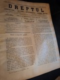 Dreptul, Revista de legislatiune, doctrina, jurisprudenta, economie politica, Anul XXXIV Nr.45 1905 - C.G.Dissescu, V.Athanasovici, Paul Negulescu, Al