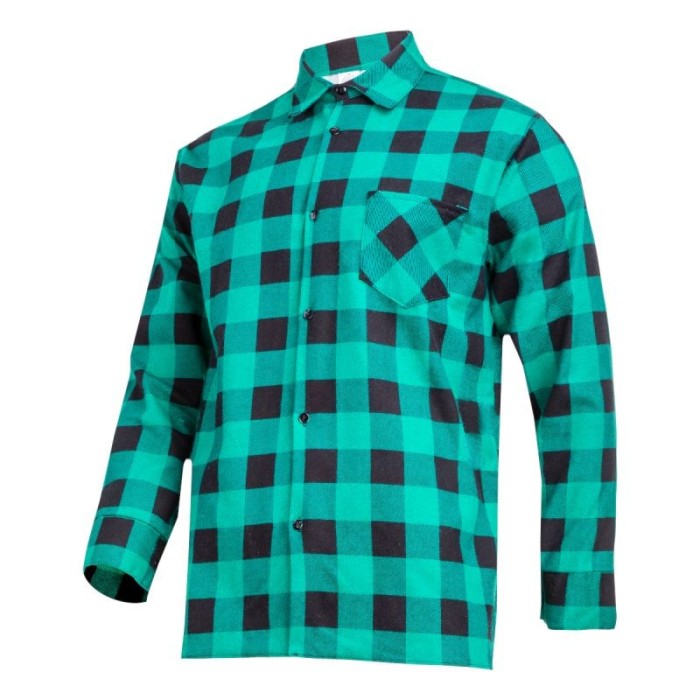 CAMASA FLANEL CU CAROURI / BLEUMARIN - XL/H-182