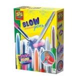 Cumpara ieftin Set SES Creative - Carioci cu aerograf, schimbare magica a culorii