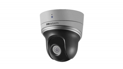 Camera supraveghere IP WiFi PTZ 2 Megapixeli IR 30 m, 2.8 - 12 mm,&amp;nbsp; microfon, slot card, PoE Hikvision DS-2DE2204IW-DE3WB SafetyGuard Surveillance foto