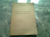 DESPRE VIATA PASTOREASCA SI AGRICOLA IN TRECUTUL NOSTRU - D. IONESCU SACHELARIE (CU DEDICATIA AUTORULUI)