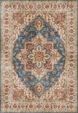 Covor Belgian, Alaska P0148-839, Bej / Albastru, Diverse Dimensiuni - 200x290 cm