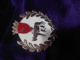 Insigna,emblema Stema oficiala a Romei,,Senatus Populusque Romanus,,.Lupa Capitolina.mitica lupoaica,6 cm