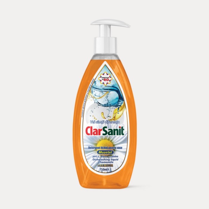 Detergent Vase 750 ml Chamomile (Musetel) - ClarSanit