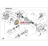 20. Capac grup spate CF Moto CForce 450 / 520 / 550 / 600 (dupa 2015)