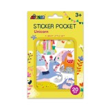 Set cu abtibilduri - Unicorni