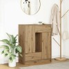 VidaXL Bufetă cu sertare și uși Stejar Artisan 73x31x90 cm 861858