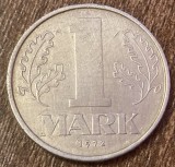 C50 - Moneda foarte veche - Germania Democrata DDR - 1mark - 1972 - litera A