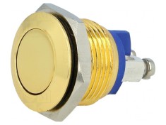 Comutator Anti-Vandalism 2A 36VDC IP65 &amp;Oslash;16mm foto