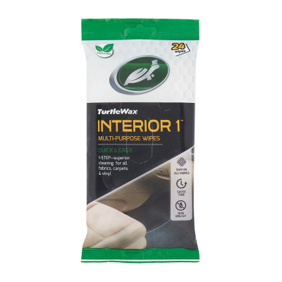 Servetele Umede Auto Pentru Interior 25 Buc Turtle Wax 392419 TW FG0019 foto