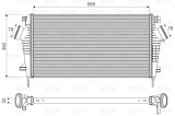 VALEO 818603 Intercooler, compresor