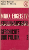 Geschichte und Politik: Karl Marx &amp; Friedrich Engels, Editura Fischer, 1966, Germana, Istorie, 285 Pagini