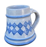 HALBA VINTAGE DIN CERAMICA, DECORATA MANUAL