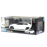 Masina cu Telecomanda BMW M3 Alb, Scara 1:14, Rastar - Jucarie Baieti, +3 Ani, Lumini